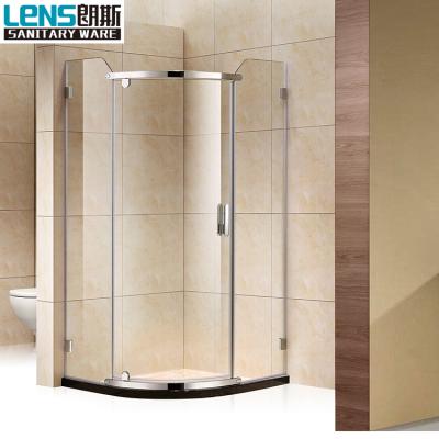 China Frameless Frameless Frosted Glass Shower Partition For Bathroom Use for sale