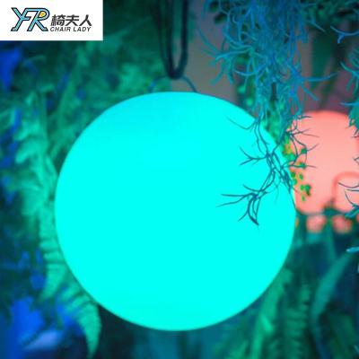 China RGB Large String Light Outdoor Christmas Led Balls Pool Light Glowing Led Round Ball Christmas Lights for sale