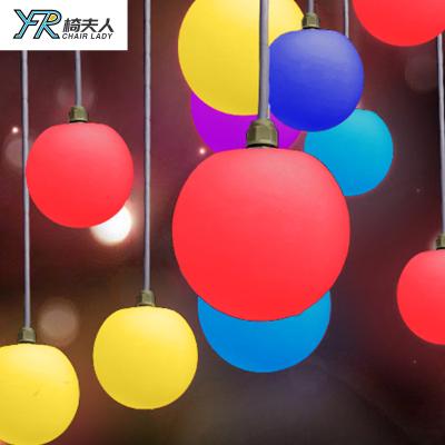 China RGB String Light Factory Wholesale Price Rechargeable Waterproof 16 Colors Change Led Decorative Light Ball for sale