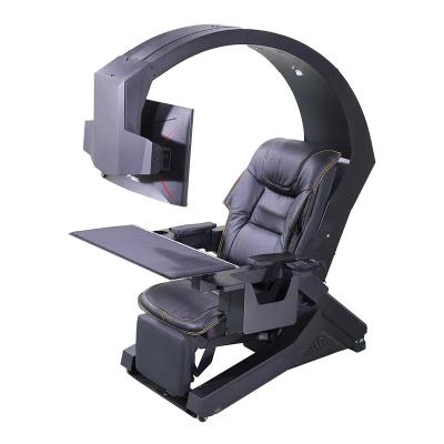 China IW-320 Imperator works computer gaming chair cockpit supports 1-5 monitors, with massage function on seat of CPU or genuine IW-320 for sale