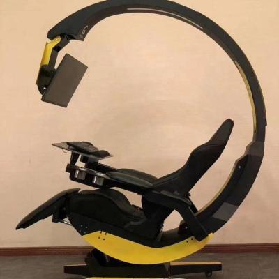 China Adjustable Ingrem IW-T7 (Height) Coding Extended Pod Gaming Chair Cockpit Computer Gaming Desk Workstation for sale