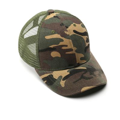 China COMMON Wholesale Breathable Snapback Hat 6 Panel Camouflage Snapback Sports Baseball Cap Simple Fashion Camouflage Fashion Trucker Hat for sale