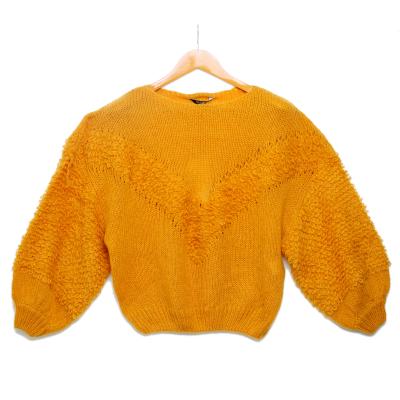 China Wholesale Loose Custom Crop Top Winter Pullover Custom Crop Top Women's Breathable Sweaters for sale