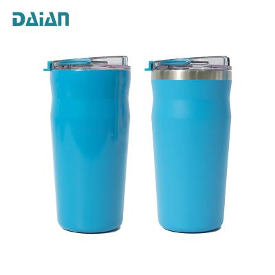 China 20oz Sublimation Stainless Steel Wall Tumbler Cold Cups In Viable Double Volume for sale