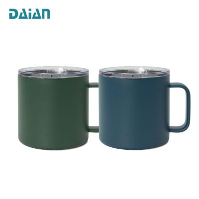 China Sustainable New Arrival 16oz Double Wall Insulated Vacuum Stainless Steel Coffee Mugs for sale