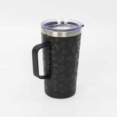 China Durable High Quality 16oz Vacuum Travel Coffee Stainless Steel Double Wall Insulated Mugs for sale