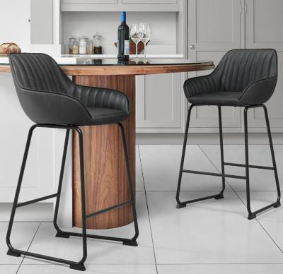 China ODM customizado Suporte Bar Stool Cadeira no exterior moderno europeu para clientes finais à venda