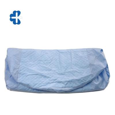 China Breathable 100% Cotton PE Film And SS Nonwoven Fabric Compound Disposable Surgical Table Cover for sale