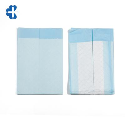 China Economical Animals 60*90CM High Small Blue Disposable Dog Pads With Release Paper for sale