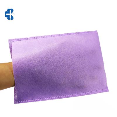 China Sustainable Body Wash Nonwoven Patient Glove Nonwoven Patient Wash Glove for sale