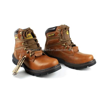 China Steel Toe Men Genuine Leather Safety Shoes for sale