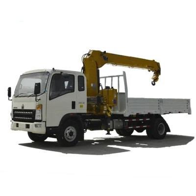 China Kg Small Diesel Powered Mobile Crane TRUCK CRANE 1000 Small Diesel Construction Crane Portable for sale