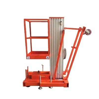 China Other manual one man aluminum mast lift person lifter for sale for sale