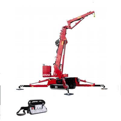 China Other 3t Mini Spider Crane, Crawler Crane, Foldable Crane With Total Body Width 800mm With Free Shipping for sale