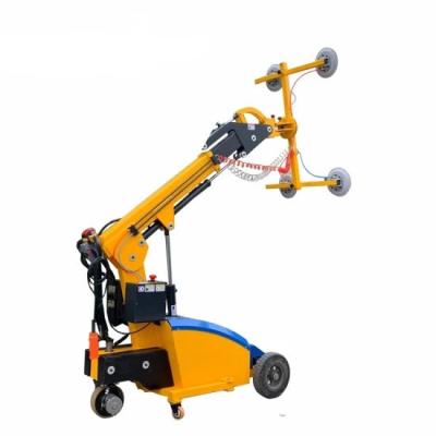 China Building material stores window glass robot lifting machine with sucker stone vacuum lifter lifting icing robot for sale