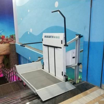 China New Design Custom Hydraulic Wheelchair 3m Wheelchair Lift 5m Vertical Electric Disabled Platform Lift For Home for sale