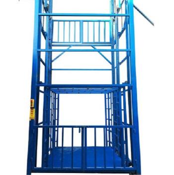 China Transportation Lifting Good Quality Hydraulic Guide Rail Lift Vertical Forklift Cargo Lift for sale