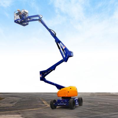 China Easy Operation Safety Convenience 14m Electric Motor Articulating Boom Lift for sale