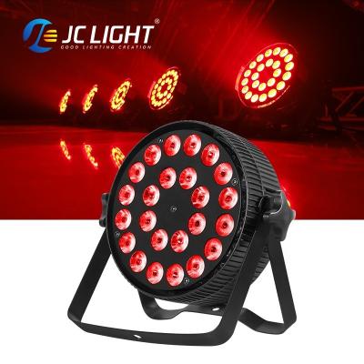 China Bar nightclub events weddings hotels restaurant stage Wholesales 24 X 15w Rgbw 6in1 Stage Lighting Equipment Par Lights for Bar Dj Wedding Stage Lighting Lamp for sale