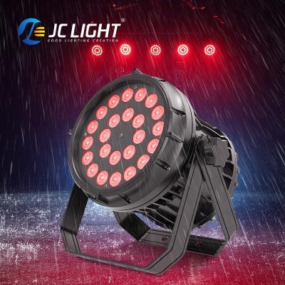 China Bar nightclub events weddings hotels stage house party Dmx512 24x10w Rgbw 4in1 Uv Par Light Cob Led Dj Stage Effect Lighting Waterproof Par Light Supply for Decoration Wedding for sale