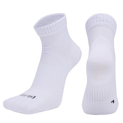 China Wholesale Custom Logo Women Badminton Table Tennis Antibacterial Sports Socks for sale