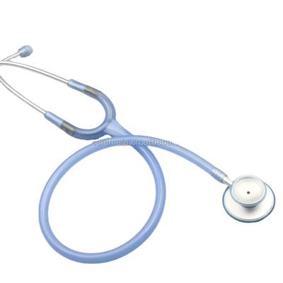 China Medical Clinic Diagnosis Aluminum Alloy Dual Head Stethoscope for sale