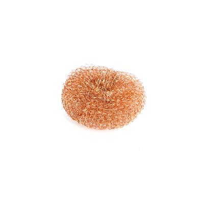 China H3-05b sustainable copperized ball/kitchen scourer/copper scourer /clean steel scrubber for sale