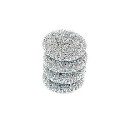 China Sustainable Homemade Fabric Brands 20--30g Galvanized Mesh Scrubber for sale