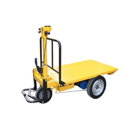 China Electric Tricycle 800kg Universal Mini Track Concrete Electric Dumper Cargo Farm Garden Transport Unloader Dump Small for sale