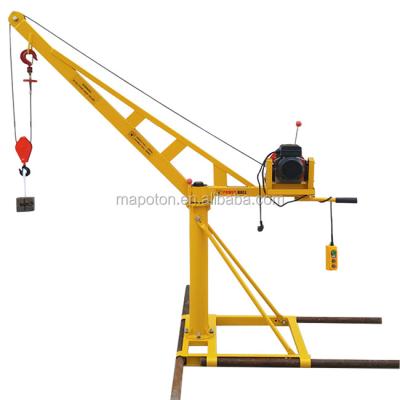 China Mini Hoist Small Pickup Lift Crane Construction Crane Electric Farm Lifting Tools for sale