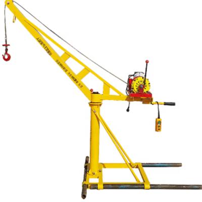 China Farm 16 Version Mini Floor Roof Hoist Small Lift Crane Lift Cranes for sale