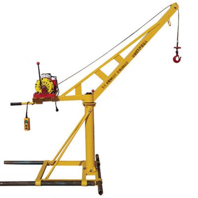 China The Other Lower Price Small Mini Construction Lift Davit Crane From Factory for sale