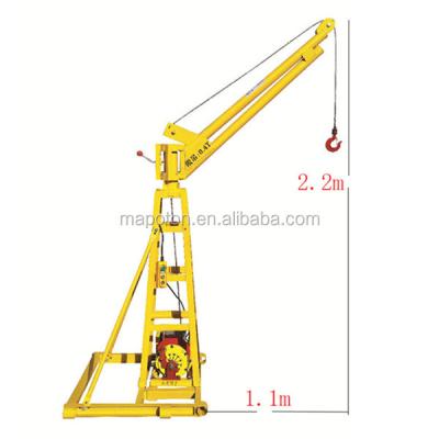 China Other Excellent Design Construction Site Use Mini Crane Hoist With CE Certificate for sale