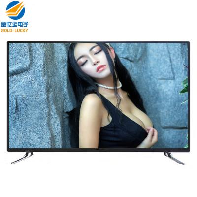 China Hotel TV Flat Screen 4K UHD 58 Inch Yes Wide Smart LED TV With WiFi for sale