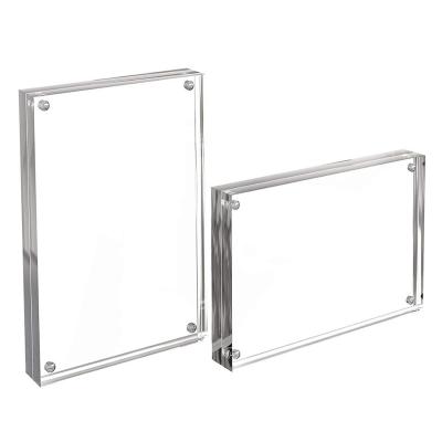 China Wholesale High Quality Recyclable Acrylic Picture Frames Clear Acrylic for sale