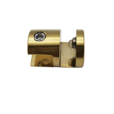 China Factory wholesale price modern brass copper glass flange for bathroom gold color for sale