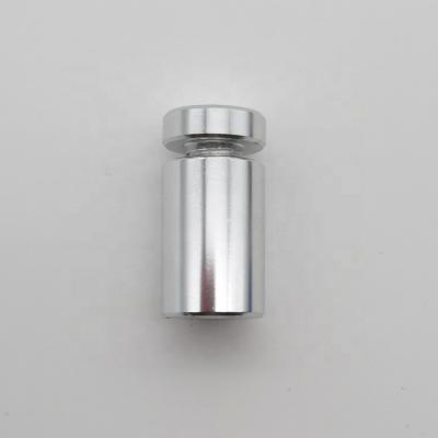 China Aluminum Wholesale Aluminum Sign Fittings Anodized Standoffs 13*19 With Chromed for sale