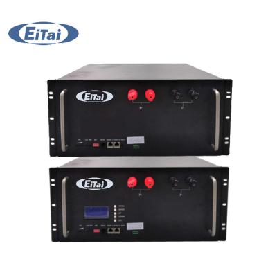 China Storage EITAI Iron Capacity 200AH Large Cycle Life Long Cycle Life Phosphate Solar Battery Lithium Ion Battery 48V for sale