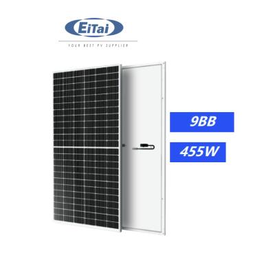 China EITAI Solar Home System In Running Power 435W 450W 460W 550W Jinko Solar Panel Mono Solar Panel 460W 9BB Solar Panel for sale