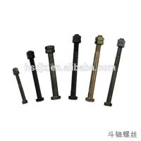 China different types construction bucket pin bolt and nut bolts and washer Te koop