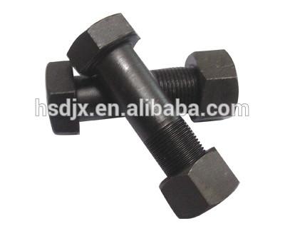 Cina 12.9 Strong Excavator track link Bolt and nut / track bolt and nut/chain bolt and nut in vendita