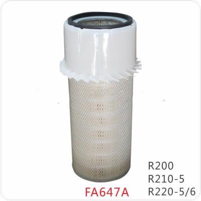 China Engineer Machine Hyundai Excavator Air Filter for sale