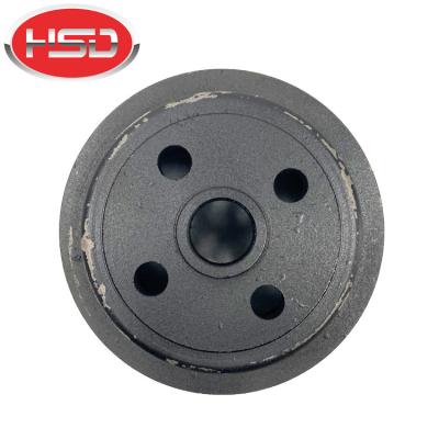 China Dubbele Groef 140mm van graafwerktuigwater pump pulley Buitendiameter voor S6K-Motor Te koop