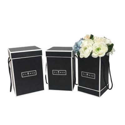 China High Fashion Handmade Square Flower Gift Box for sale