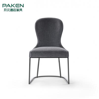 China OEM Modern New Design Villa Dining Room Furniture Custom Fabric Dining Chair For Sale for sale