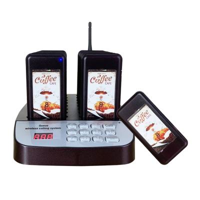 China Customized Logo Artom Guest Coaster Pager Wireless Buzzer with Waterproof Logo for Fast Food Restaurant Cafe Management for sale