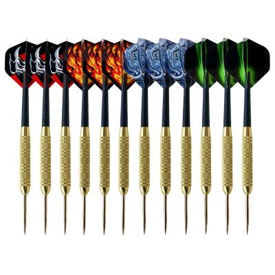 China High Quality 12 Pieces Steel Tip Indoor Sport Darts PET Flying Game Set Darts for sale