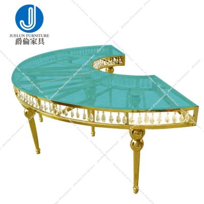 China Wedding table acrylic crystal wedding table centerpieces convertible table decoration for sale