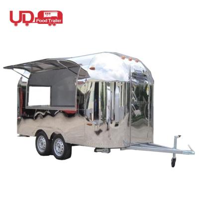 China Vegetable Processing Plant Most Popular Trailer For Panama Food Mobile Fast Food Food Trailer for sale