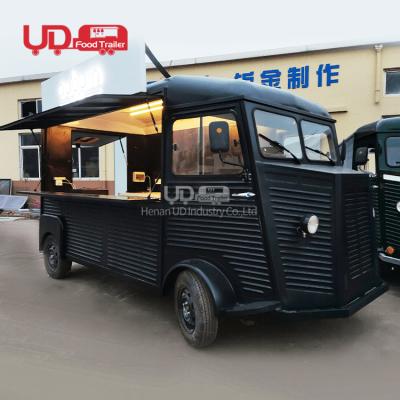 China Chinese Used Stage Vegetable Processing Factory Food Truck Air Conditioner Mini Food Truck For Sale Van Food Truck for sale